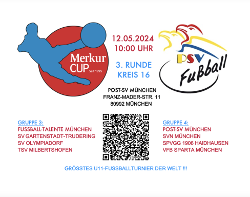 12.05.2024 Merkur CUP beim Post-SV München