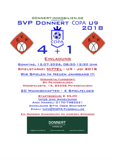 12.07.2026 SVP Donnert COPA U9