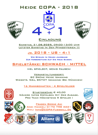 21.06.2025 Heide COPA 2018