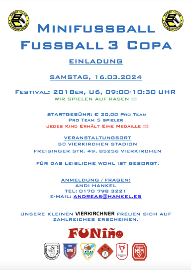 16.03.2024 SC Vierkirchen COPA U6