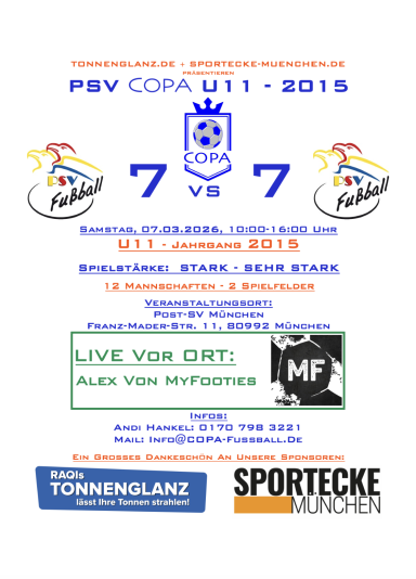 07.03.2026 PSV COPA U11