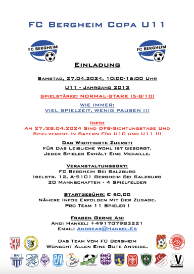 27.04.2024 FC Bergheim COPA U11