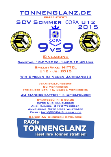 18.07.2026 SCV Sommer COPA U12