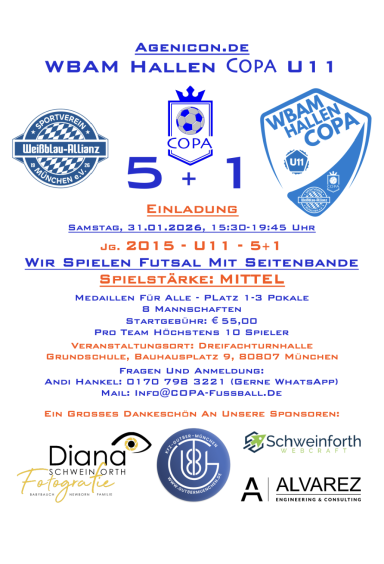 31.01.2026 WBAM Hallen COPA U11