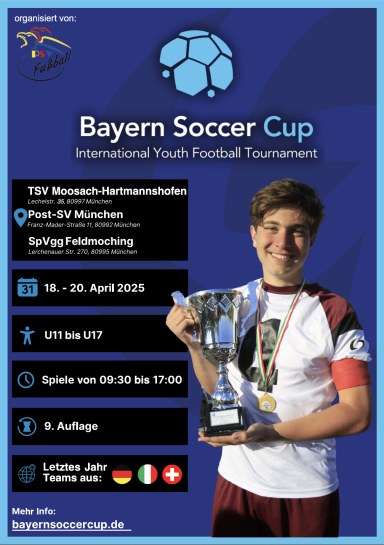 18.-20.04.2025 9. Bayern Soccer Cup
