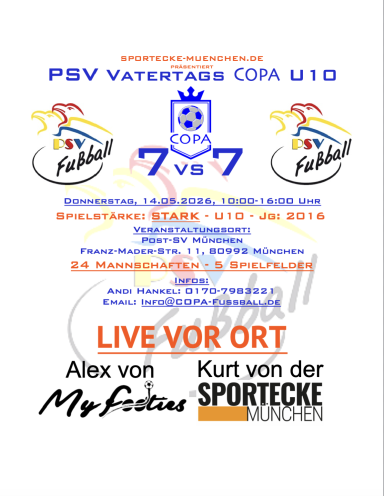 14.05.2026 PSV Vatertags COPA U10