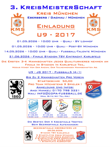 3. KreisMeisterSchaft U9 München