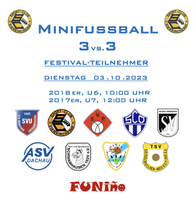 03.10.2023 SC Vierkirchen FUNiño COPA
