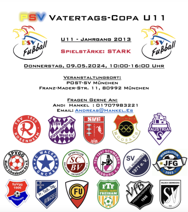 09.05.2024 PSV Vatertags COPA U11
