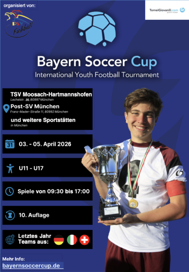 03.-05.04.2026 10. Bayern Soccer Cup