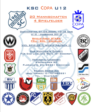 01.05.2025 KSC COPA U12