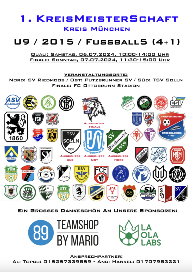 07.07.2024 1. KMS KreisMeisterSchaft U9