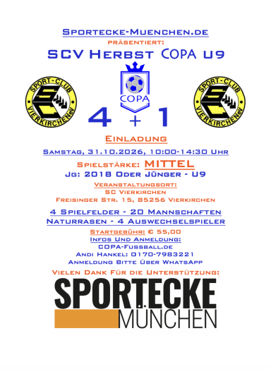 31.10.2026 SCV Herbst COPA U9