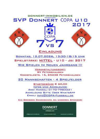12.07.2026 SVP Donnert COPA U10